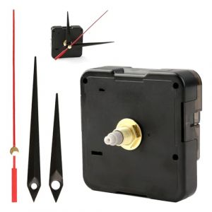 Mecanisme Horloge, Mecanisme Quartz Horloge Murale, Mécanisme d'Horloge Quartz Silencieux sans Tic-Tac, Kit Complet pour Création d'Horloges, Longueur d'Arbre 16mm, Idéal pour réparation (pingdingshankaifeijianshegongchengyouxiangongsi, neuf)