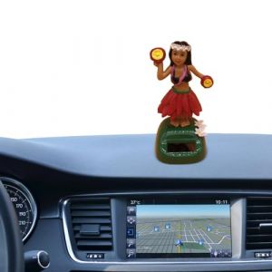Générique Danseuse Hawaienne Voiture Qui Bouge, Danseuse Solaire Voiture?Décoration De Tableau De Bord, Créativité Figurine Hawaïenne Voiture (Yuyuxian, neuf)