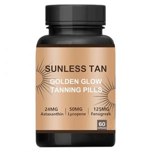Gouttes Autobronzantes Intenses - Format Compact Homme Solution Hydratante Sans Soleil | 60 ml Effet Bronzé Résultat Idéal pour Sœur Épouse Amie et Petite Amie (XingTaiShiXinNiuNongYeYouXianGongSi, neuf)