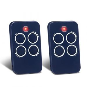 2 pièces de rechange pour télécommande Genius, 433,92 MHz pour garage 4 canaux compatible avec GENIUS ECHO TX4 433 RC,ECHO TX2 433 RC,TE443H BRAVO (Ruixingsheng, neuf)