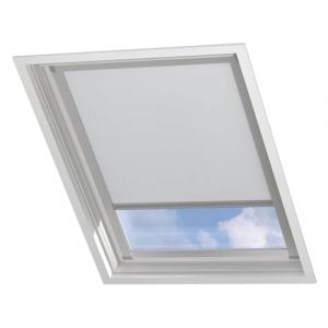 Radeco® Store de fenêtre de Toit - Occultant - Blanc - Compatible avec Velux: M04/1/304 (WINDOW-DECORATIONCOM, neuf)