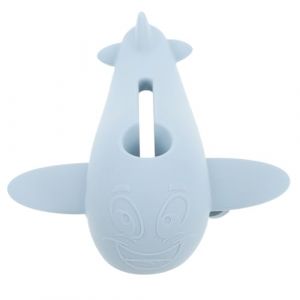 VICASKY Couvercle de robinet pour baignoire de bébé - Couvercle de robinet de baignoire - Couvercle de robinet de baignoire pour tout-petits - Couverture pour robinet de baignoire - Gel de silice bleu (Belicious Helper, neuf)