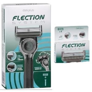 Flection System Rasoir 6 lames Deliplus + 8 lames de rechange incluses (Arapaima Beitia, neuf)
