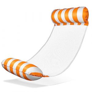 Balinco Hamac à eau, matelas à eau, matelas à eau, lit flottant, matelas gonflable avec accoudoirs, tapis de couchage flottant, chaise longue de relaxation, jouet aquatique pour enfants et adultes (Balinco, neuf)