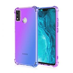 HUANGTAOLI Coque Compatible avec Honor 9X Lite, D&eacute;grad&eacute; de Couleur Coque Silicone Mince en TPU Souple Antichoc Bumper Etui Housse pour Honor 9X Lite (gogoindustry, neuf)