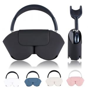 Lukvcoe &Eacute;tui Intelligent Coque pour Apple AirPods Max Casque, Housse Compatible Mode Veille avec Protection AirPod Max Anti-Rayures et Anti-Poussi&egrave;re, &Eacute;tui de Voyage (Noir) (ExperienceNice, neuf)