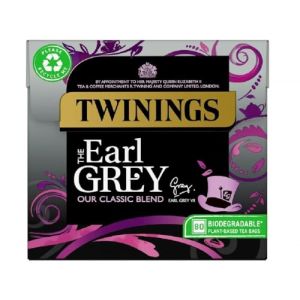 Twinings Earl Lot de 2 sachets de thé gris 100 par paquet (KE DIRECT, neuf)