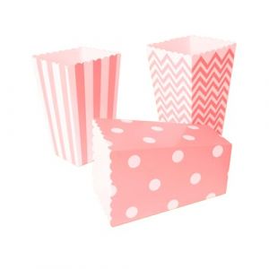 OcioDual Bo&icirc;tes &agrave; pop-corn, baby shower, bo&icirc;tes de f&ecirc;te, No&euml;l, anniversaire, mini bo&icirc;te de f&ecirc;te, bo&icirc;te r&eacute;tro, pommes de terre, p&eacute;pites, bo&icirc;tes &agrave; bonbons pour machine &agrave; pop-corn, 18 (OcioDual, neuf)