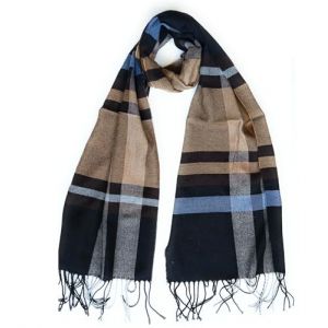 &Eacute;charpe super douce au toucher &agrave; carreaux en cachemire tartan - &Eacute;charpes pour hommes - &Eacute;charpe en cachemire douce pour homme et femme, bleu, taille unique (e-sales-net, neuf)
