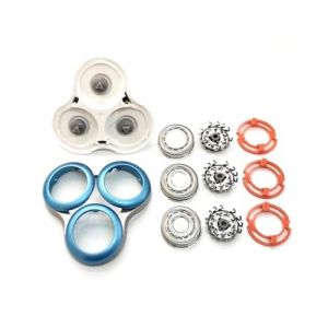 Tête de rasoir de rechange, compatible avec Philips RQ10, RQ11, RQ12, RQ111, SH90/52, SH90/70, S9711, S9511, S9111, S9000 (HANDOND, neuf)
