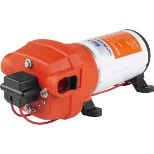 LIGHTEU®, Seaflo DC 12 V 17,0 LPM 2,8 bar 41S Pompe à membrane auto-amorçante à la demande avec dérivation Pompe à eau à membrane pour camping-car, yacht, jardin, camping-car (LIGHTEU GMBH, neuf)