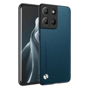 HONLEN Coque de pour Motorola Moto g15 / Motorola Moto g15 Power (6.72" inches) &Eacute;tui de T&eacute;l&eacute;phone Professionnel en Cuir, Saphir (HONLEN, neuf)