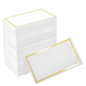 Cartes De Place, Marque Place, Carte De Table, Marque Place Mariage, Marque-places Élégantes, Cartes De Nom Table, Porte Nom Table Cartons for Banquet,L'action De Grâce, Les Vacances De Noël, 100 PCS (UP LII, neuf)