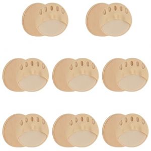 Jecdfs 8 paires coussinet plantaire, coussinets d'avant-pied Semelles orthop&eacute;diques pour chaussures, protection du pied, couleur chair, assise plantaire respirante pour le confort (MuHuiGuangYue, neuf)