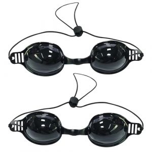 Lot de 2 Lunettes Bronzage,Lunettes de Solarium,Pour Lunettes UV - Lampe Infrarouge - Luminothérapie - Banc de Soleil - Protection Des Yeux - Lunettes de Protection Des Yeux (guang zhou xian shi mao yi you xian gong si, neuf)