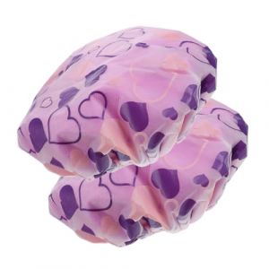 SAFIGLE 2pi&egrave;ces Bonnet De Douche Imperm&eacute;able Pour Femme Et Fille S&eacute;choir Portable Apr&egrave;s La Douche Bonnet De Bain Pour Cheveux Longs Et Boucl&eacute;s (Grand Di, neuf)