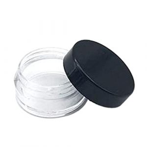 Pot de r&eacute;cipient cosm&eacute;tique 3 grammes pot d'&eacute;chantillon vide de voyage rond maquillage conteneurs rechargeables r&eacute;cipient cosm&eacute;tique d'&eacute;chantillon vide rond r&eacute;cipients (Yijiajudhf, neuf)