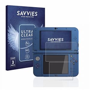 savvies Protection Ecran pour Nintendo New 3DS XL (6 Pièces) - Film Protection Ultra Clair (protectionfilms24 France, neuf)