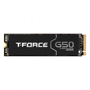 TEAMGROUP T-Force G50 512GB SLC Caching 3D TLC NAND NVMe InnoGrit PCIe Gen4x4 M.2 2280 Disque SSD de jeu avec dissipateur thermique graph&egrave;ne ultra-fin fonctionne avec PS5 Lecture/&eacute;criture 5000/2500 Mo (MemoryC, neuf)
