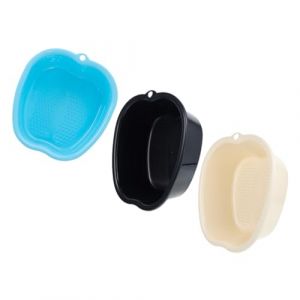 WRITWAA 3 Pièces bain de pied cuvette de pied de lavabo seau de massage des pieds seau de bain à pied spa seaux de trempage pour les pieds seau de lavage des pieds réutilisable Plastique (Saieli, neuf)