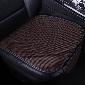 LAVIYE Coussin Voiture Siege, Ensemble de Housses Siège Auto, Anti-Poussière et Anti-Rayures, Accessoire Voiture, pour Citroen AMI C5 X CX Xsara Picasso Berlingo,D Brown-1 (LXZ-NO.1, neuf)