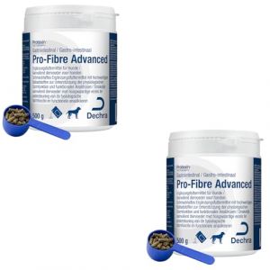 Dechra Protexin Pro-Fibre Advanced | Pack Double | 2 x 500 g | Aliment compl&eacute;mentaire pour Chiens | avec pr&eacute;biotiques, probiotiques & Fibres | pour Soutenir la Digestion (FeedMyAnimal, neuf)