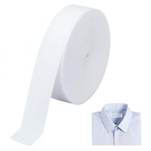 BENECREAT 20M Étiquettes Thermocollantes en Tissu pour le Marquage des Vêtements 20mm Étiquettes Nominatives Inscriptibles en Ruban de Coton Vierge pour la Maison Utilisation de École et Buanderie (BENECREAT FR BOUTIQUE, neuf)