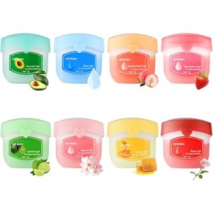 HAIYUU Lip Therapy,8 Pi&egrave;ce Baume &agrave; L&egrave;vres Hydratant pour le jour et la nuit, Lip Balm Labello Levres Naturel Hydratant, pour &Eacute; Claircir Les Rides Des L&egrave;vres, Soin Des Levres et Hydrater (HAIYUUStoreDirect, neuf)