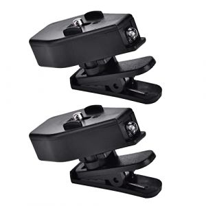 RiToEasysports Lampe de Lunettes, 1 Paire de Pinces de Lampe de Poche pour Lunettes de Lumi&egrave;re LED pour la Lecture de Nuit, L'entretien des Appareils de P&ecirc;che (Funwehua, neuf)