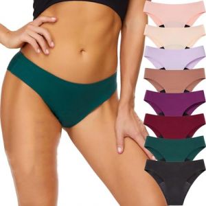 8 Pièces Culotte Incontinence Femme,Culotte Fuite Urinaire Femme Lavable,Culotte Menstruelle Slip Femme Coton Absorbante Flux Abondant Regle Anti Fuite Incontinence (Color : Multi-colored, Size : XL (Jinhui barley, neuf)