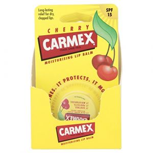 Carmex Blister Baume à Levrès Pot, Cerise 7.5 G (Pack de 8) (The Live Box - FR, neuf)