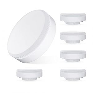 BVCL GX53 LED Ampoule 10W=100W AC 230V 1000lm 3000K Blanc Chaud Non Dimmable Lot de 6 CE/RoHS CRI> 80 Pour Plafonnier (BVCL, neuf)