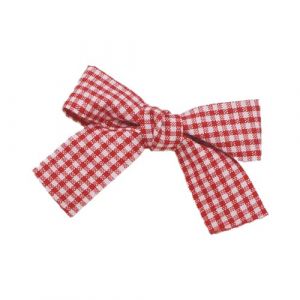 Folpus Pince à cheveux avec nœud en Satin, décoration élégante, Barrette à forte tenue pour filles, cadeau de mariage, Plaid rouge (palehjvgv, neuf)