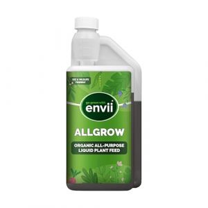 Envii Allgrow - Engrais Universel Bio - Engrais Liquide pour Plantes d'extérieur - 1 litre donne 330 litres (Envii, neuf)