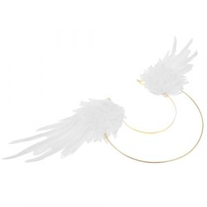 BESTYASH Angel Wing Headdress &Eacute;l&eacute;gant Coiffe De D&eacute;esse Pour Halloween Costume Et Cosplay Accessoire De Mode Pour Femmes (Feast of Yan, neuf)