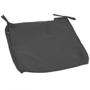 JORTUIO Housse de Coussin de Chaise Imperméable 40x40 50x50 45x45 cm, Housses de Coussin de Siège de Jardin,Amovibles, pour Intérieur et Extérieur, Terrasse Meubles(Dark Gray,43x40x5 cm) (Danansentt Shop, neuf)