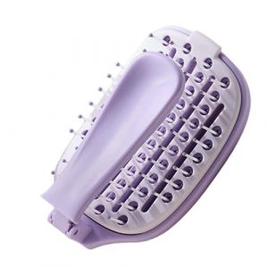 Brosse &agrave; Cheveux Autonettoyante pour Femmes,Outil de Coiffure Pliable | Peigne de Massage Antistatique - Pour Femmes Filles Salon Maison H&ocirc;tel Voyageuses Nageuses Piscine (zifeng, neuf)