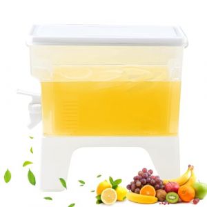 Seahelms Distributeur de boisson avec robinet 3,5 l - Carafe à eau pour réfrigérateur - Pour cuisine, maison, bar, mariage (SeaFlying-EU, neuf)