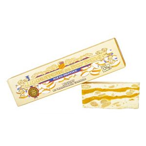 NOUGATERIE DU ROY RENÉ Epicerie Fine - Nougat Blanc au Calisson étui 120g. (LE PALAIS D EMMA, neuf)