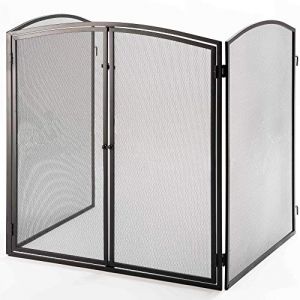 Fire Réchaud écran H32 "Panneaux avec porte avant sûr Crannog Pare-étincelles Livraison gratuite/Retours gratuits (Mood Living Design Ltd, neuf)