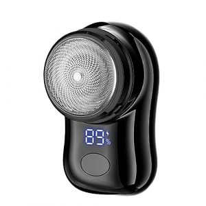 Shaver Rasoir Electriques Hommes, Pocket Portable Electric Shave, Rasoir Electrique USB Rechargeable Pour Maison, Voyage (vincente, neuf)