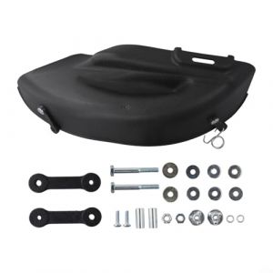 Planche de tracteur tondeuse 117,8 cm Kit de couverture mulching avec accessoires de montage pour tracteur tondeuse Deck 532406581 (Livehomeshop, neuf)