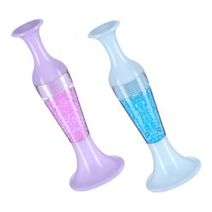 HAPINARY 2 pi&egrave;ces Stylo Nail Art Forme de Pot de Fleur Stylo Pointillage Pr&eacute;cis pour Peinture DIY Broderie Crois&eacute;e et Manucure Accessoire Multifonctionnel pour D&eacute;coration Ongles et (Gan Gardner, neuf)