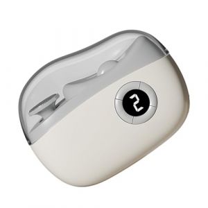 2 IN-1 Electric Automatic Nails Clippers Nails File Fingernail Cutter Reccharagable Automatic Cutter Trimter Trimmer Fingernail Finnernail Electric Nail Entreaux (LIzogli, neuf)