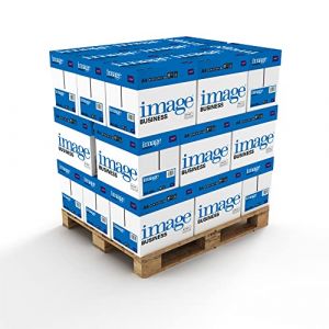 Image Business - Papier multifonction Blanc CIE161 80 g/m&sup2; A4 - Lot de 24 cartons - 120 ramettes de 500 feuilles - 60.000 feuilles (⚡FLASH TONER⚡, neuf)