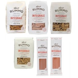 Rummo Pasta Integrale Lot de 6 paquets de 6 vari&eacute;t&eacute;s diff&eacute;rentes de p&acirc;tes &agrave; grains entiers 500 g (Italiaen Gourmet UK Ltd, neuf)