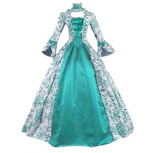 G&eacute;n&eacute;rique Rococo Robe de soir&eacute;e baroque Marie Antoinette XVIIIe si&egrave;cle Renaissance P&eacute;riode historique Robe de bal victorienne (neumixs, neuf)