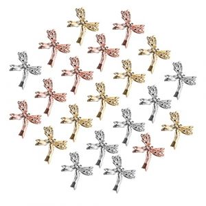 Healvian 1 décoration des ongles original dameuse Décalcomanies d'ongles nail charms trendika art des ongles moule populaire fournitures Décorations d'art d'ongle rivets à clous en alliage (Le Sengyu, neuf)