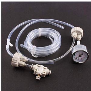 Gamloious Fish Tank Aquarium DIY CO2 Générateur Kit système avec la Pression du débit d'air Réglage Usine d'eau (XMntelixing, neuf)