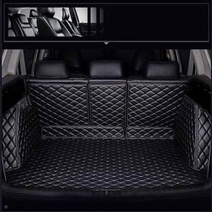 QSLLLY Voiture Tapis de Coffre pour Toyota RAV 4 RAV4 2019-2024,Tapis Protection Coffre Cuir Enti&egrave;Rement Entour&eacute; Tapis Coffre Antid&eacute;rapant Durable Int&eacute;Rieure Accessoires,C (LuckyBasket, neuf)